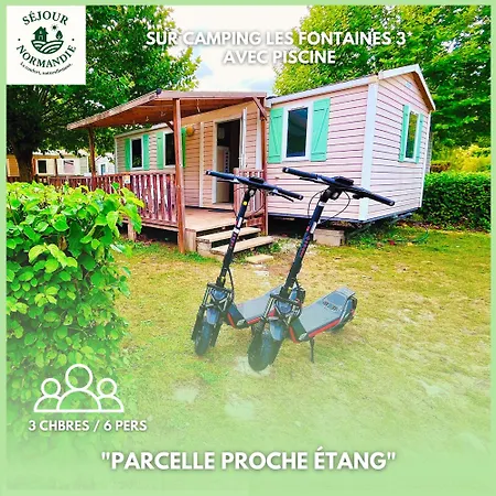 Chalet Paris Eure Gestion - Mobilhome 6p Proche Etang Et Riviere